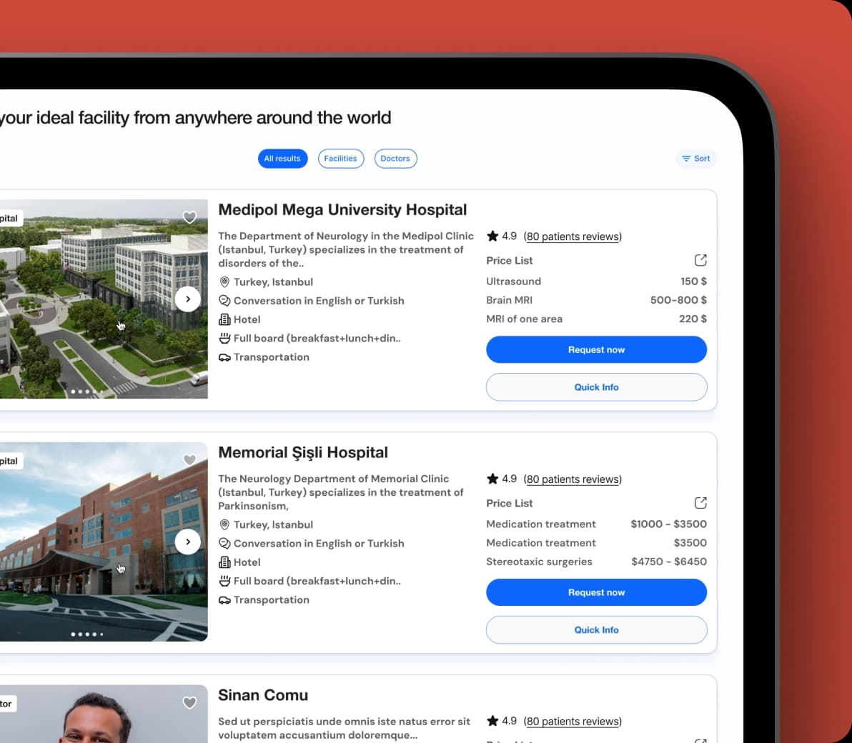 Seamless Provider Selection